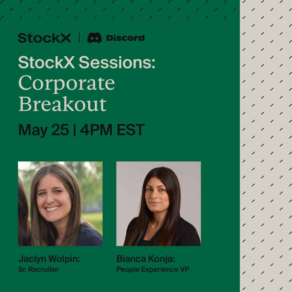 Discord Career Fair StockX Landing Pages