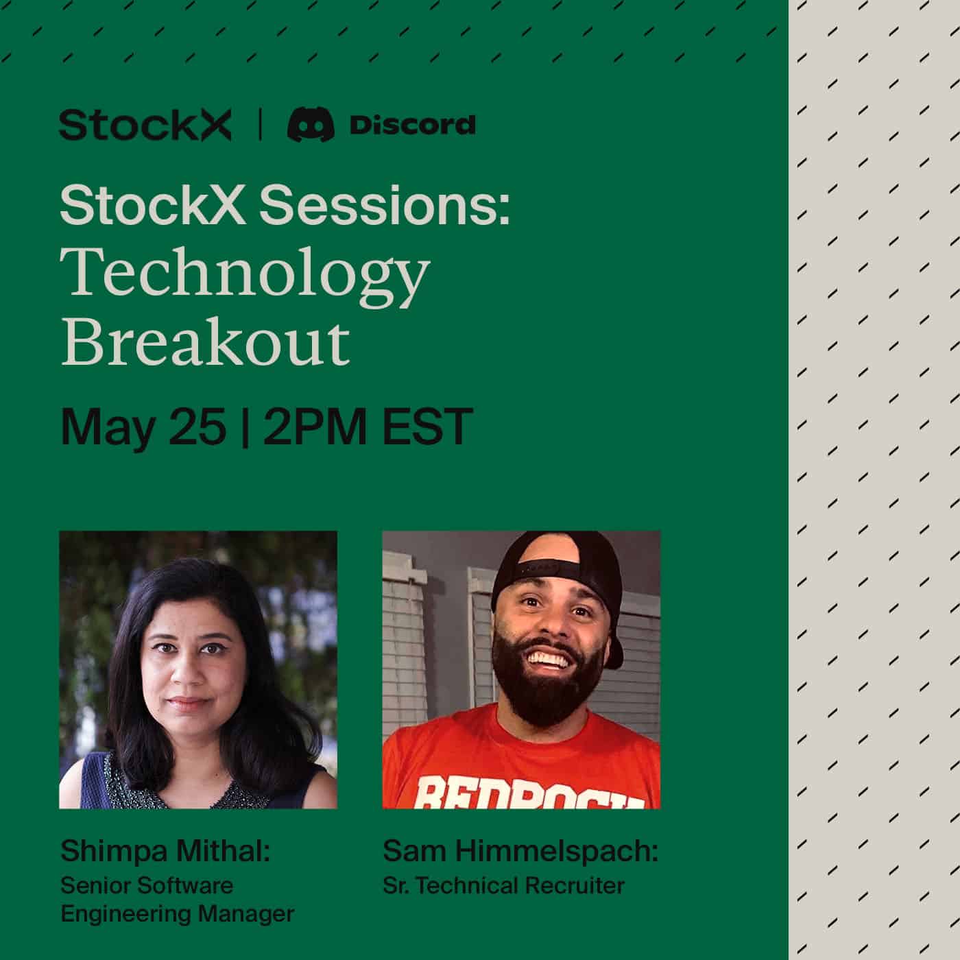 Discord Career Fair StockX Landing Pages